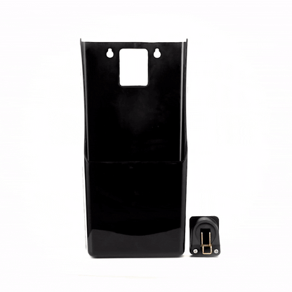 Bar Lux Black Bottle Cap Catcher - with Bottle Opener - 8 1/4" x 5 1/2" x 3" - 1 count box
