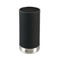 Sensei Round Black Knife Block - Soft Touch - 4 1/4" x 4 1/4" x 9" - 1 count box
