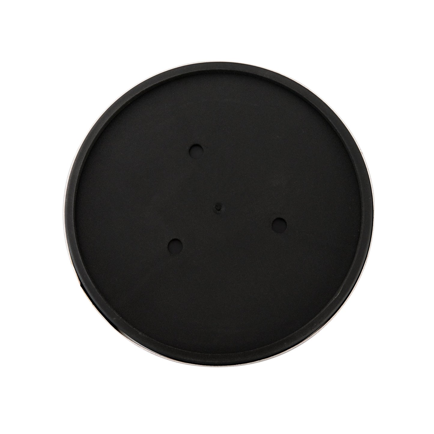 Sensei Round Black Knife Block - Soft Touch - 4 1/4" x 4 1/4" x 9" - 1 count box