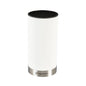 Sensei Round White Knife Block - Soft Touch - 4 1/4" x 4 1/4" x 9" - 1 count box