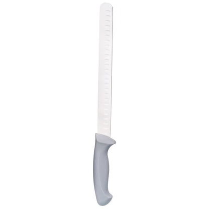 Comfy Grip Gray Stainless Steel 12" Slicing Knife - 1 count box