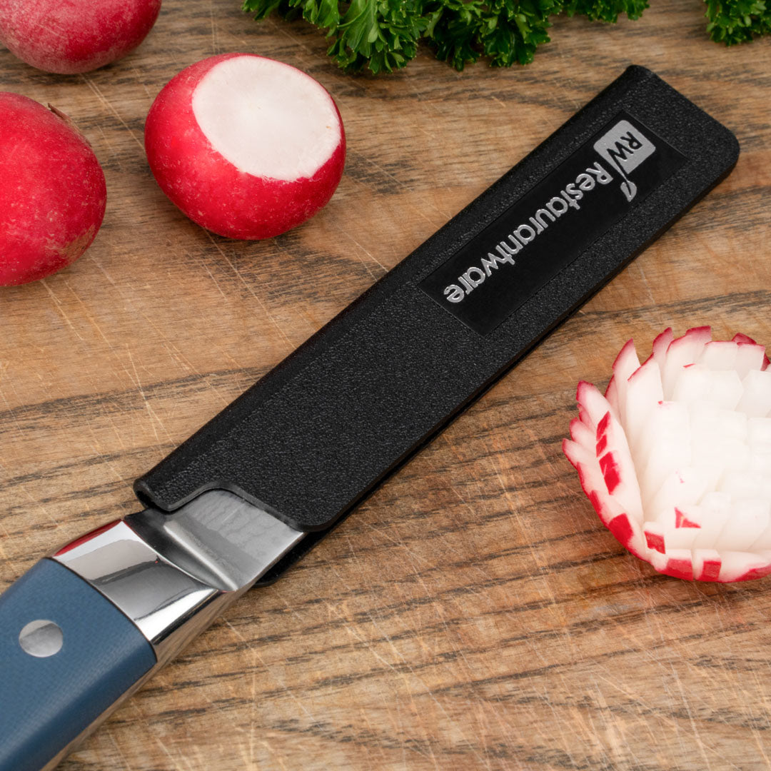 Sensei Black Plastic Knife Blade Cover / Guard - 4 3/4" x 1" - 1 count box