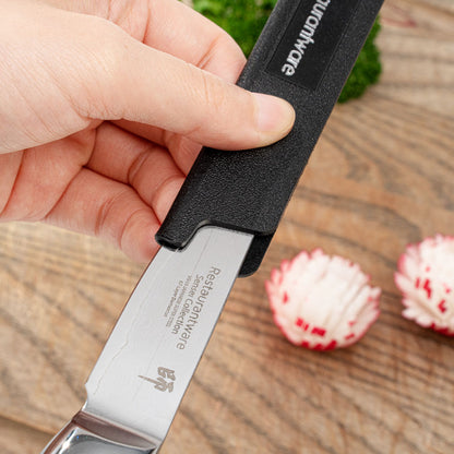 Sensei Black Plastic Knife Blade Cover / Guard - 4 3/4" x 1" - 1 count box