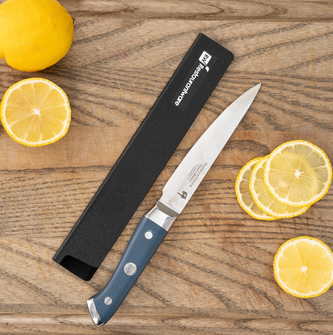 Sensei Black Plastic Knife Blade Cover / Guard - 8 1/2" x 1 1/2" - 1 count box