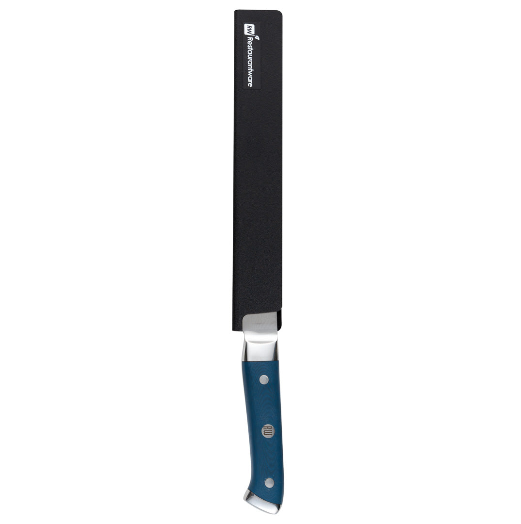 Sensei Black Plastic Knife Blade Cover / Guard - 10" x 1 1/2" - 1 count box