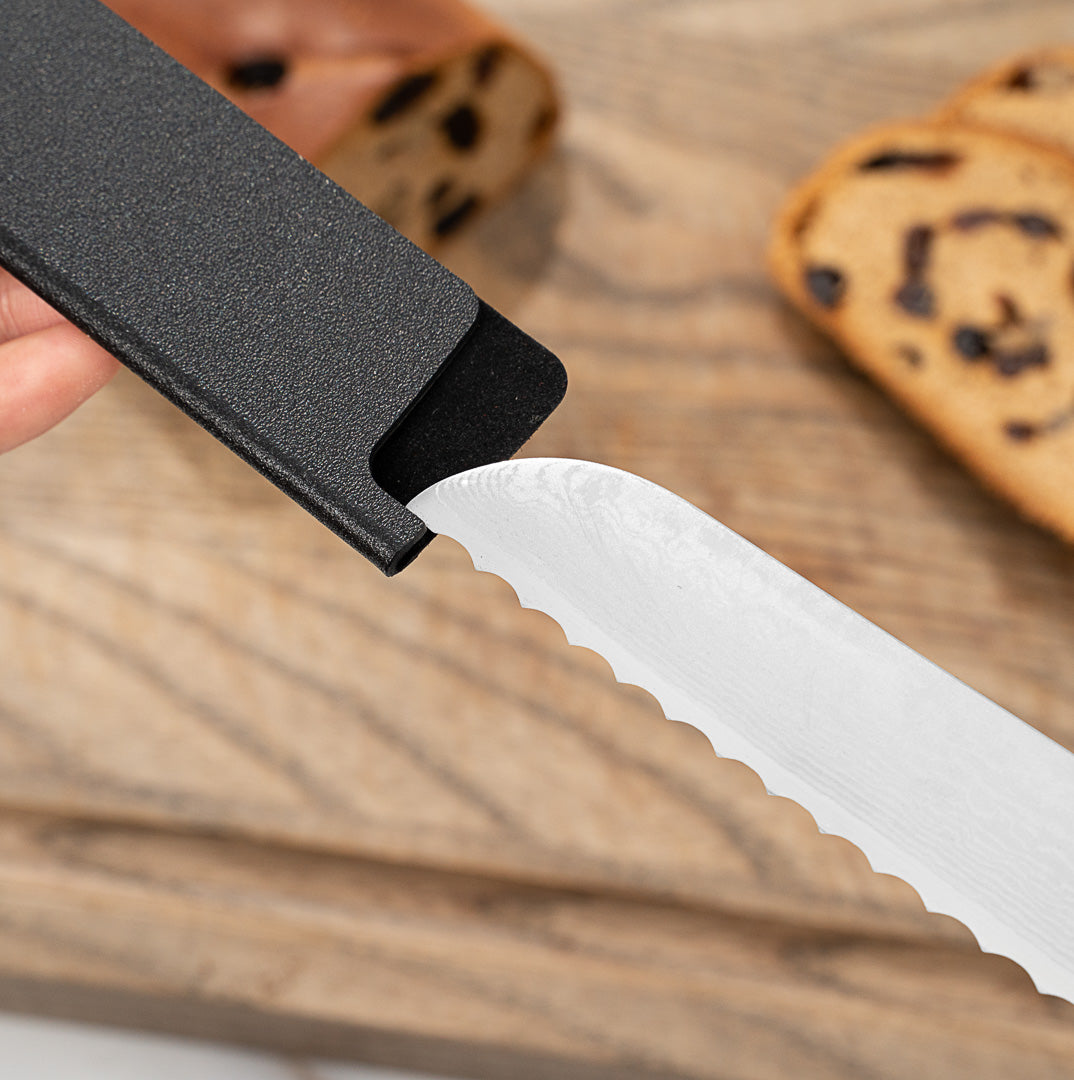 Sensei Black Plastic Knife Blade Cover / Guard - 10" x 1 1/2" - 1 count box