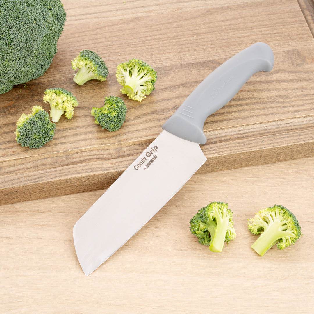 Comfy Grip Gray Stainless Steel 6.5" Vegetable Knife - 1 count box
