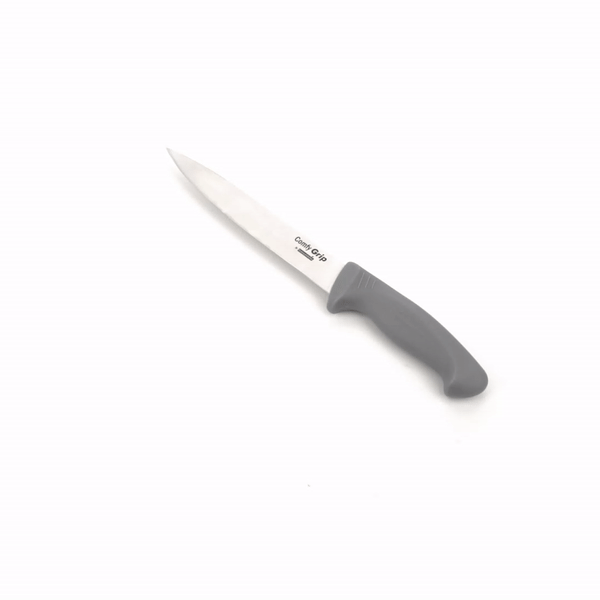 Comfy Grip Gray Stainless Steel 8" Boning Knife - 1 count box