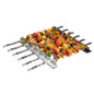 Met Lux Stainless Steel Barbecue / Shish Kabob Skewer Set - 8-Piece - 17" - 1 count box