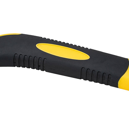 Handy Tek Yellow Snap Off Blade Knife - Anti-Slip Handle - 6 3/4" - 4 count box