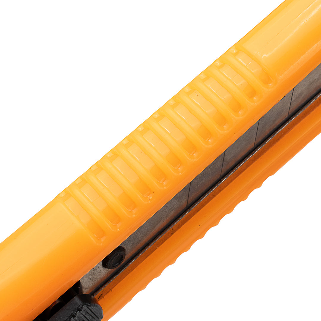 Handy Tek Yellow Snap Off Blade Knife - 6 1/2" - 4 count box