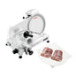 Hi Tek Stainless Steel Manual Gravity Feed Meat Slicer - 1/4hp - 10" - 1 count box