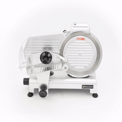 Hi Tek Stainless Steel Manual Gravity Feed Meat Slicer - 1/4hp - 10" - 1 count box