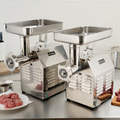 Hi Tek Stainless Steel #12 Electric Meat Grinder - 1hp - 1 count box