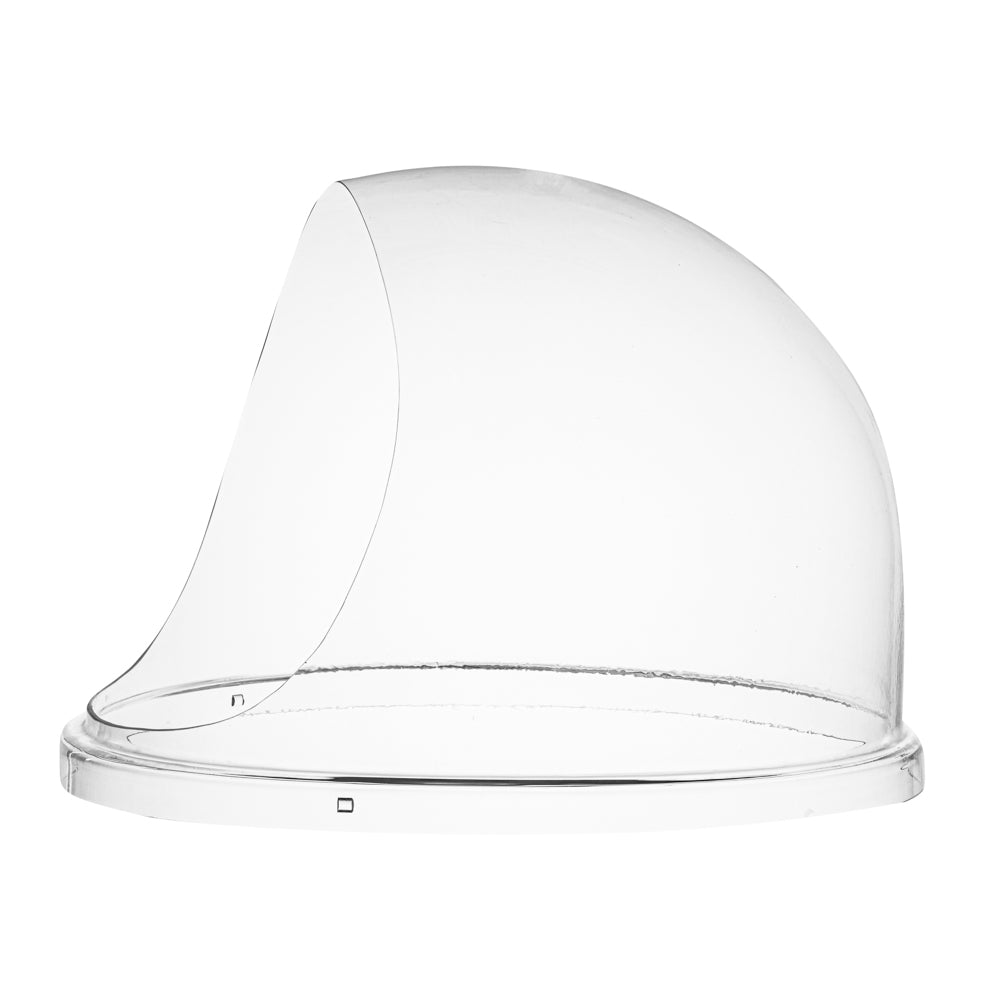 Hi Tek Round Clear Acrylic Bubble Cover Shield - fits 21" Cotton Candy Machine - 1 count box