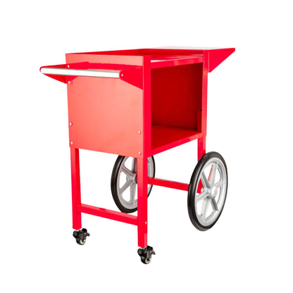 Hi Tek Red Stainless Steel Cart - For 8 oz Popcorn Machine - 1 count box