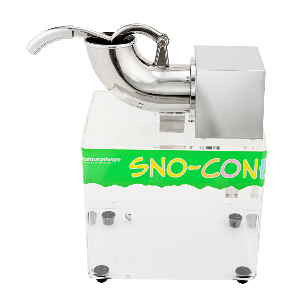 Hi Tek Clear Snow Cone Machine - 120V - 1 count box