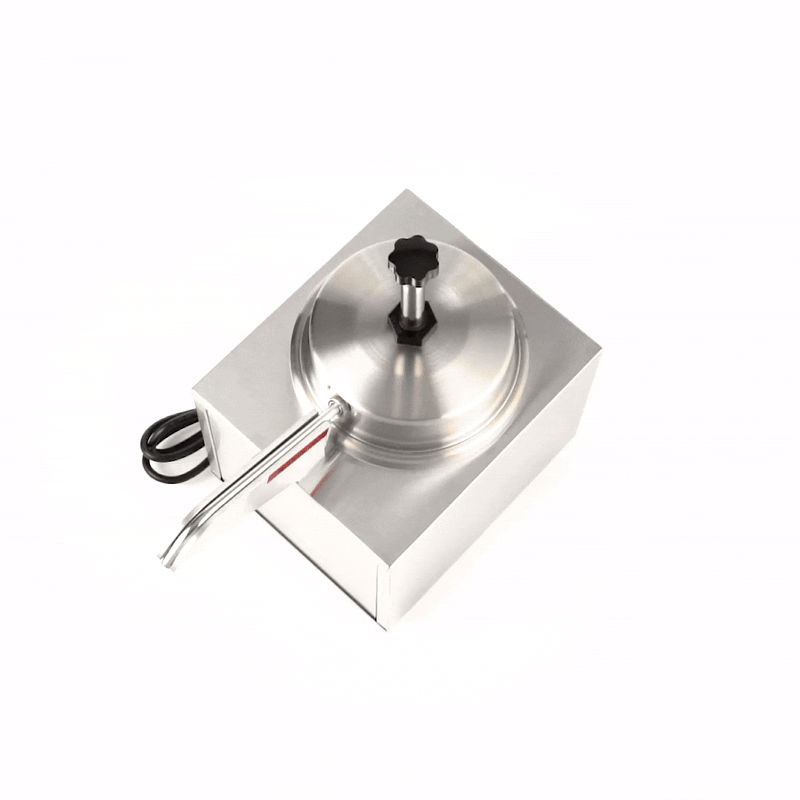 Hi Tek 3.5 qt Stainless Steel Warmer - with Heated Spout, Pump - 1 count box