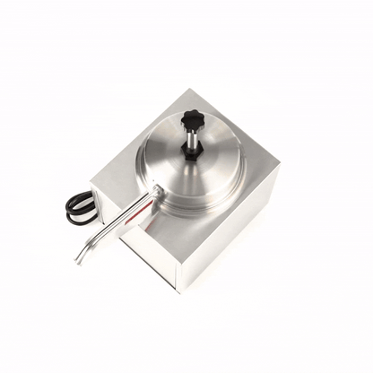 Hi Tek 3.5 qt Stainless Steel Warmer - with Heated Spout, Pump - 1 count box