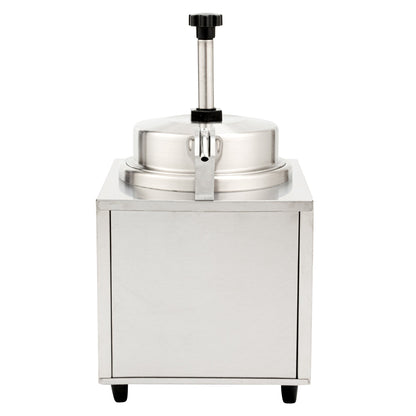 Hi Tek 3.5 qt Stainless Steel Warmer - with Heated Spout, Pump - 1 count box