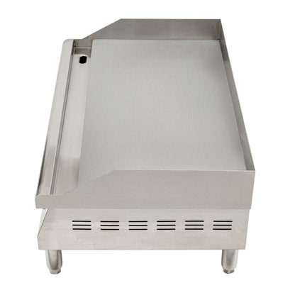 Hi Tek Stainless Steel Electric Countertop Griddle - 208/240V, 3375W-4500W - 30" - 1 count box