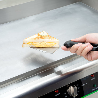 Hi Tek Stainless Steel Electric Countertop Griddle - 208/240V, 3375W-4500W - 30" - 1 count box