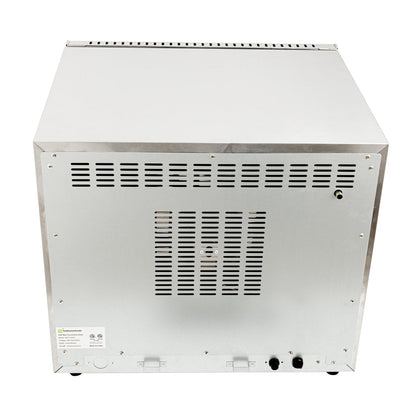 Hi Tek Stainless Steel Half Size Countertop Convection Oven - 208/240V, 2800W - 2.3 cu ft - 1 count box