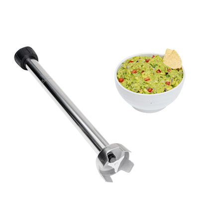 Hi Tek Stainless Steel Blending Shaft - Fits Variable Speed Immersion Blender - 21" - 1 count box