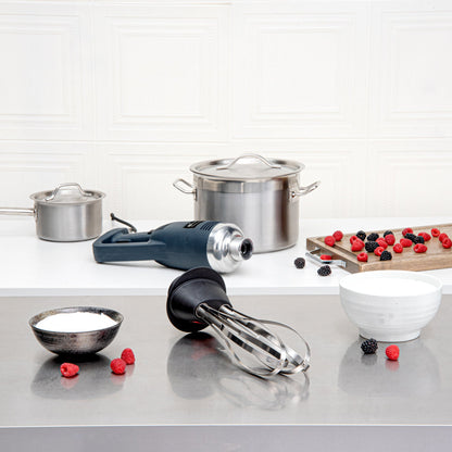 Hi Tek Stainless Steel Whisk - Fits Variable Speed Immersion Blender - 10" - 1 count box