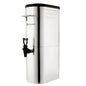 Bev Tek 3 gal Silver 13/0 Stainless Steel Iced Tea Dispenser - 11" x 6 1/2" x 20 3/4" - 1 count box