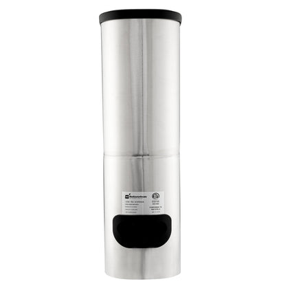 Bev Tek 3 gal Silver 13/0 Stainless Steel Iced Tea Dispenser - 11" x 6 1/2" x 20 3/4" - 1 count box