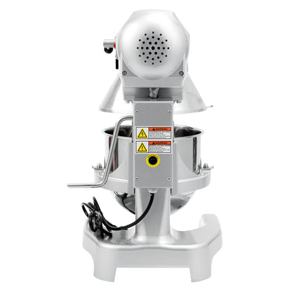 Hi Tek 11 qt Planetary Stand Mixer - Includes Dough Hook, Whisk and Beater, with Safety Guard - 1 count box