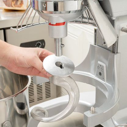Hi Tek 11 qt Planetary Stand Mixer - Includes Dough Hook, Whisk and Beater, with Safety Guard - 1 count box
