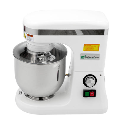 Hi Tek 7 qt Electric Stand Mixer - Includes Dough Hook, Whisk and Beater - 1 count box