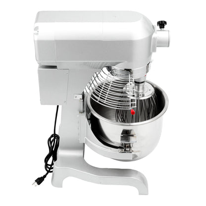 Hi Tek 21 qt Planetary Stand Mixer - Includes Dough Hook, Whisk and Beater, with Safety Guard - 1 count box