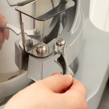 Hi Tek 21 qt Planetary Stand Mixer - Includes Dough Hook, Whisk and Beater, with Safety Guard - 1 count box