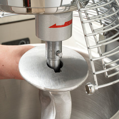 Hi Tek 21 qt Planetary Stand Mixer - Includes Dough Hook, Whisk and Beater, with Safety Guard - 1 count box