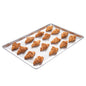 Met Lux Silver Aluminum Full Size Baking Sheet - Perforated - 26" x 18" x 1" - 1 count box
