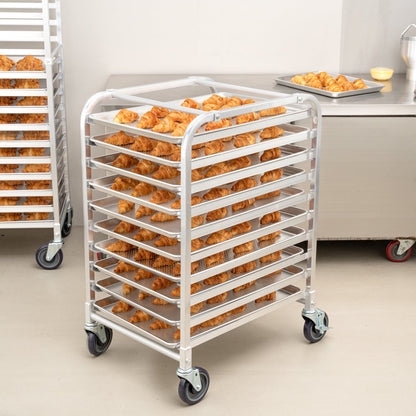 Kitchen Tek 10 Pan - Bun / Sheet Pan Rack - End Load, Half Height - 1 count box