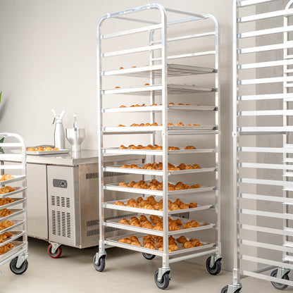 Kitchen Tek 12 Pan - Bun / Sheet Pan Rack - End Load - 1 count box