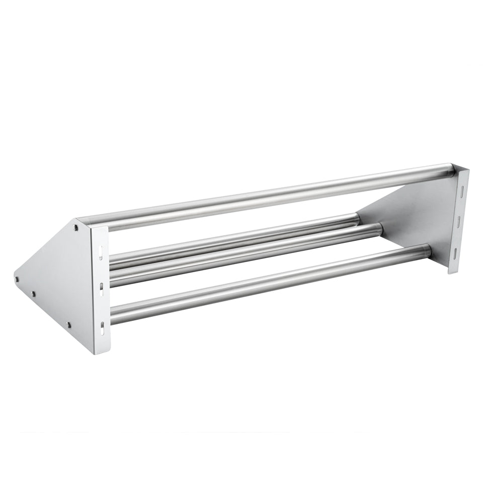 Kitchen Tek Tubular Rack / Shelf - Wall Mounted - 42" - 1 count box