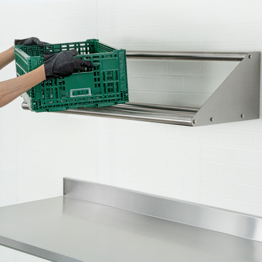 Kitchen Tek Tubular Rack / Shelf - Wall Mounted - 42" - 1 count box