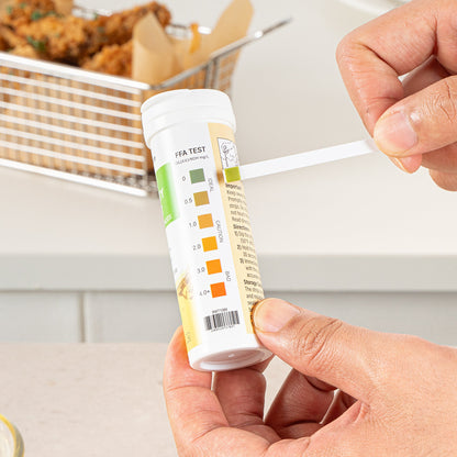 Be Safe Frying Oil Quality Test Strip - Low Range - 100 count box