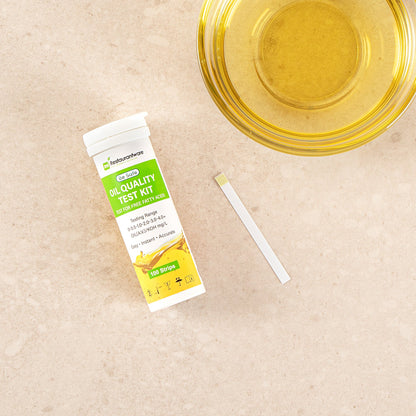 Be Safe Frying Oil Quality Test Strip - Low Range - 100 count box