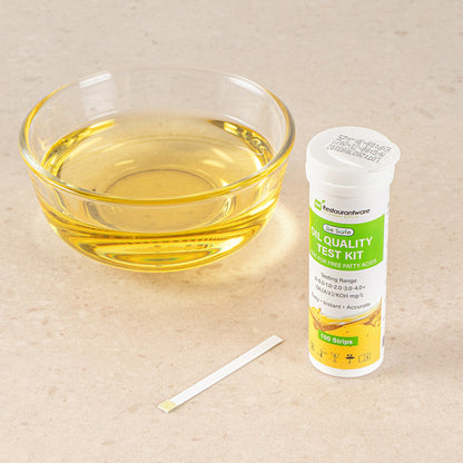 Be Safe Frying Oil Quality Test Strip - Low Range - 100 count box