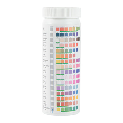 Be Safe 17-in-1 Premium Drinking Water Test Strip - Includes 2 Bacteria Tests - 100 count box