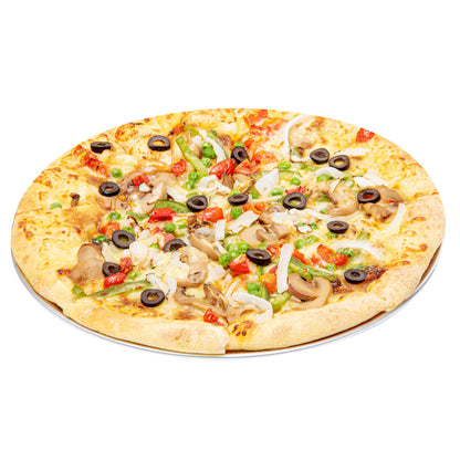 Met Lux Heavy-Duty Coupe Pizza Pan - 12" - 1 count box