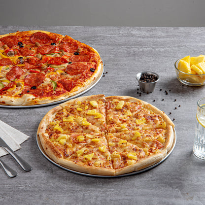 Met Lux Heavy-Duty Coupe Pizza Pan - 14" - 1 count box