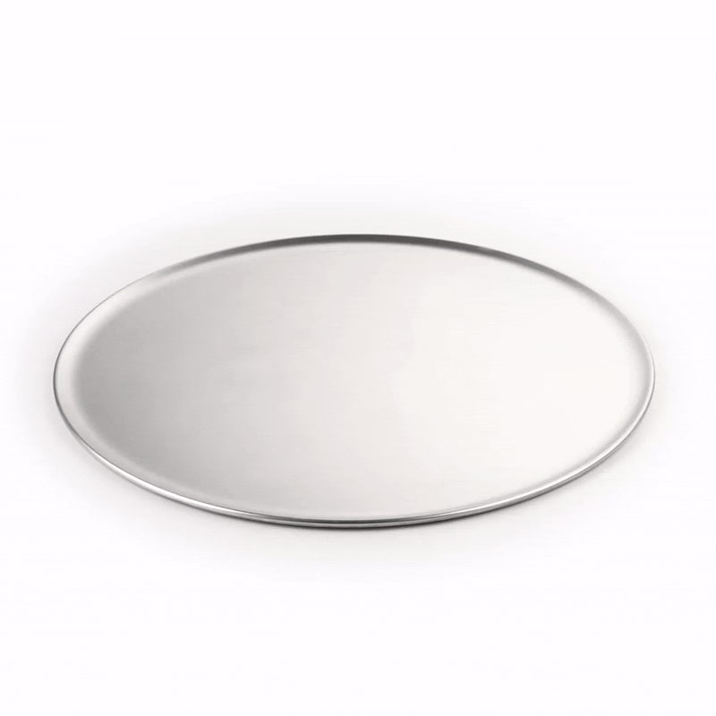 Met Lux Heavy-Duty Coupe Pizza Pan - 18" - 1 count box