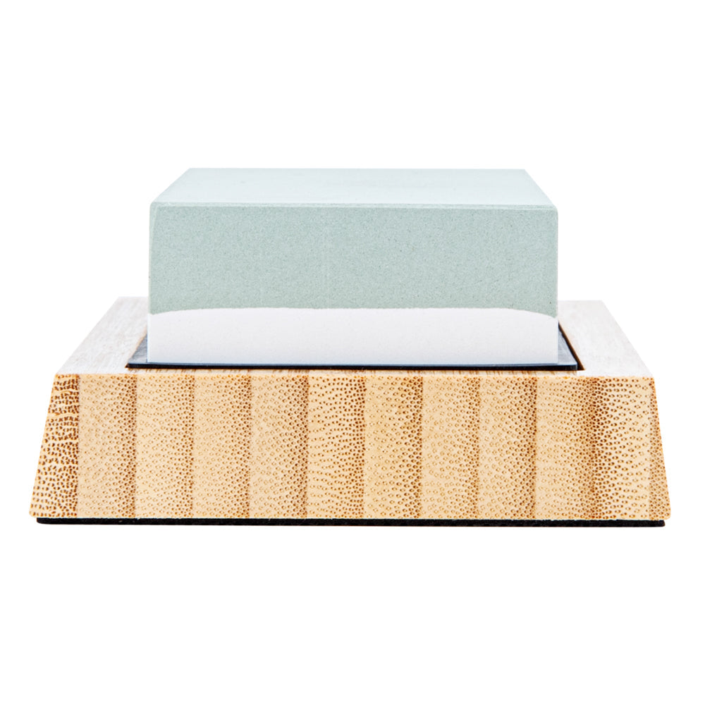 Sensei Whetstone Knife Sharpening Set - 400/1000, Non-Slip Base - 1 count box